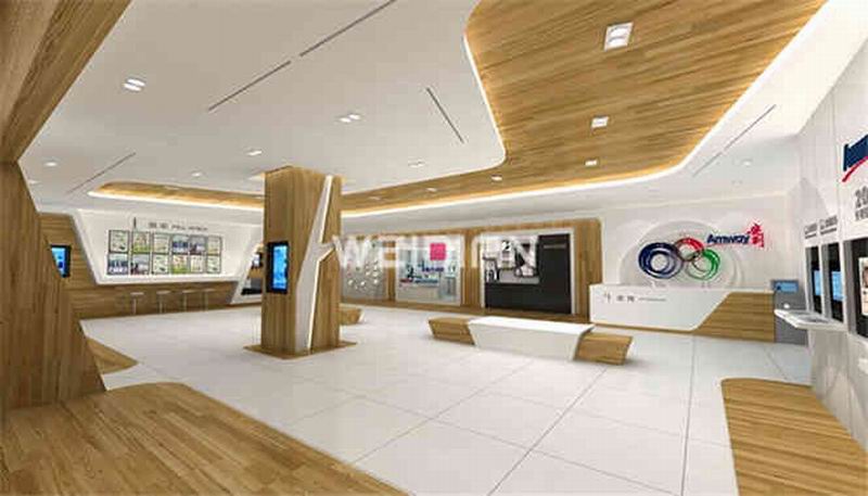 安利广州企业展厅设计效果图